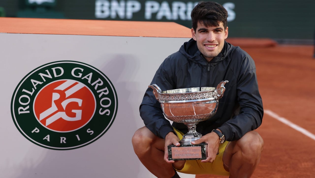 Murcia estará en Roland Garros y no con Carlos Alcaraz