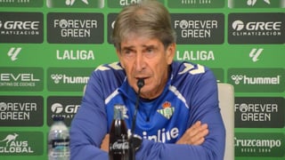El técnico del Betis, Manuel Pellegrini, se lamenta por Isco Alarcón y cruza los dedos por Sofyan Amrabat: "Ojalá que no tenga algo más" 