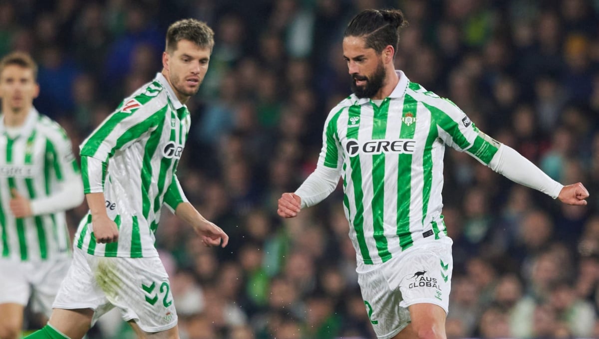 Giovani Lo Celso e Isco Alarcón, como el perro y el gato