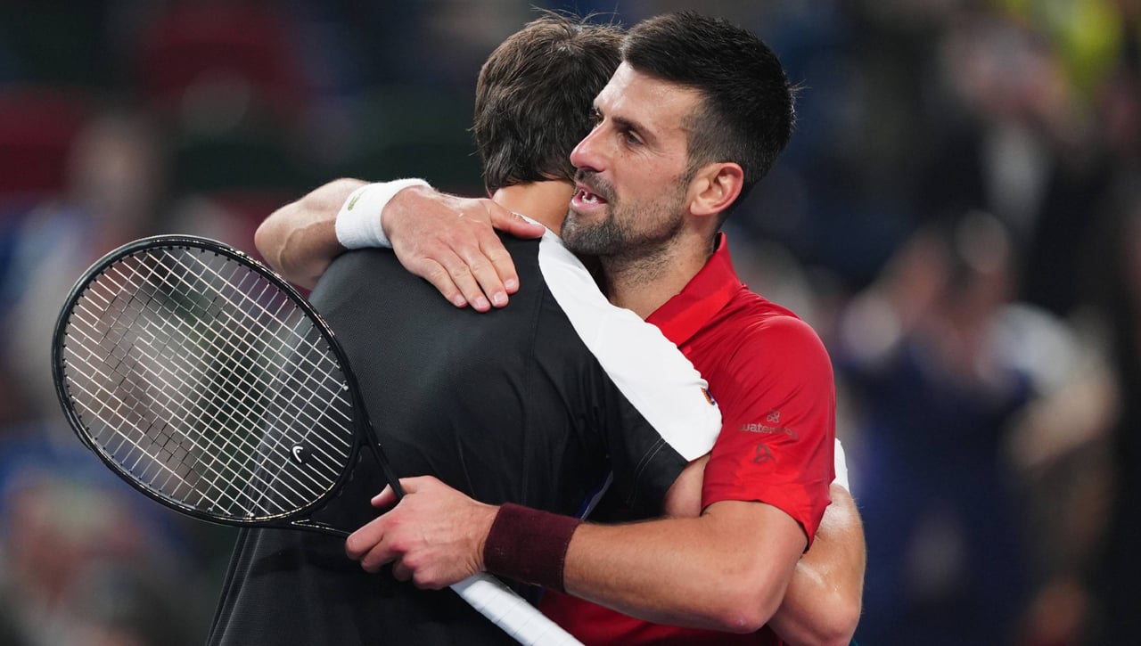 Djokovic se rinde antes de la final en Shanghái