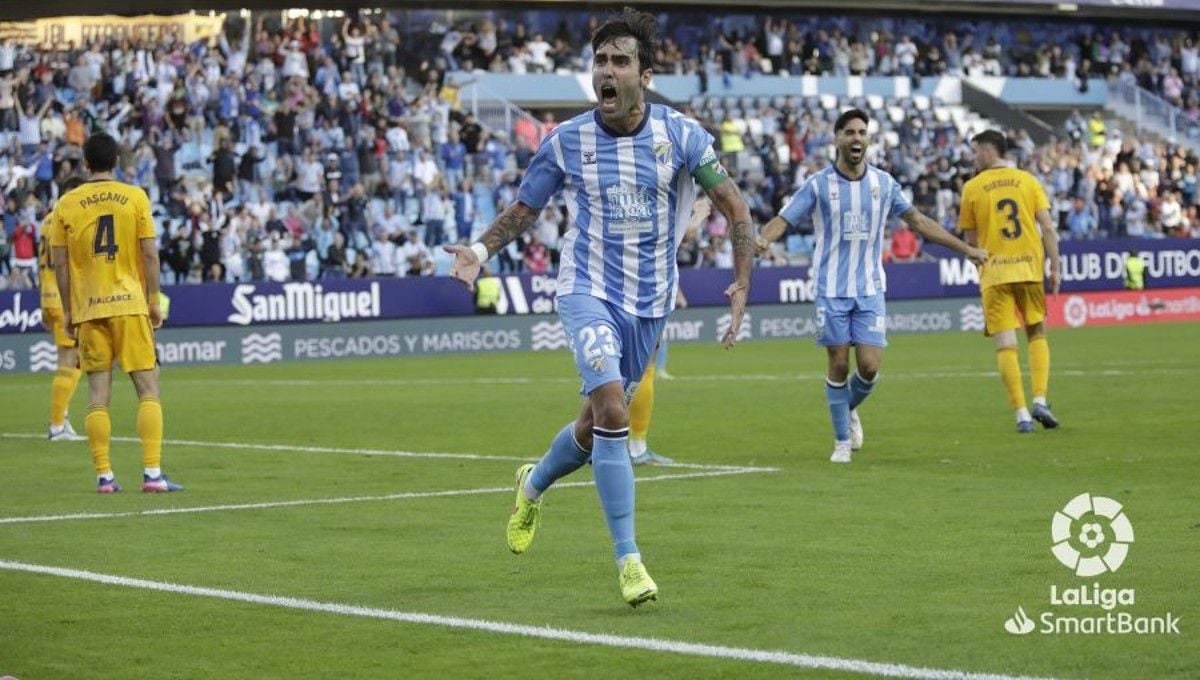 Málaga - Ponferradina: Resultado, goles y resumen