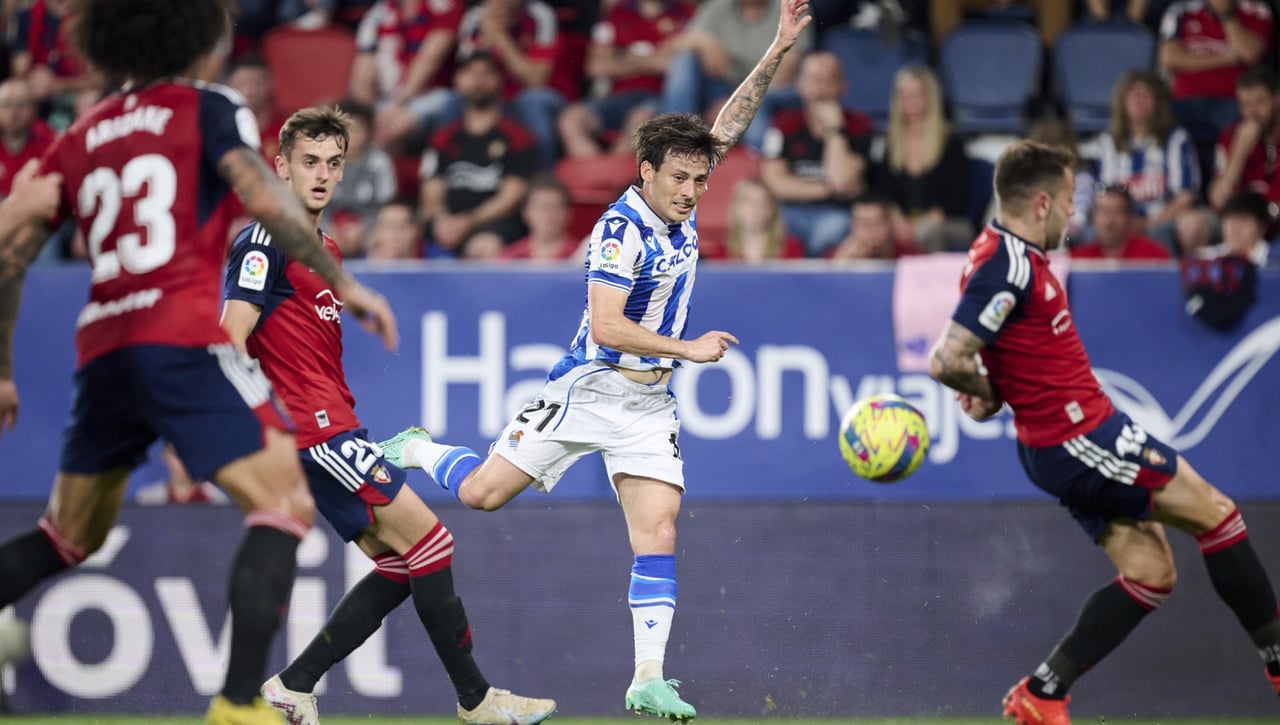 Osasuna 0-2 Real Sociedad: Los de Alguacil acarician la Champions