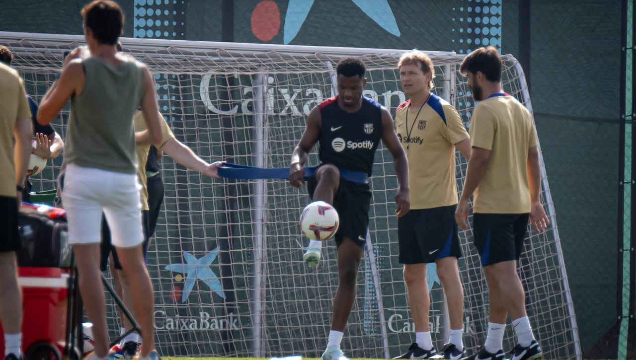 Ansu Fati se exprime 