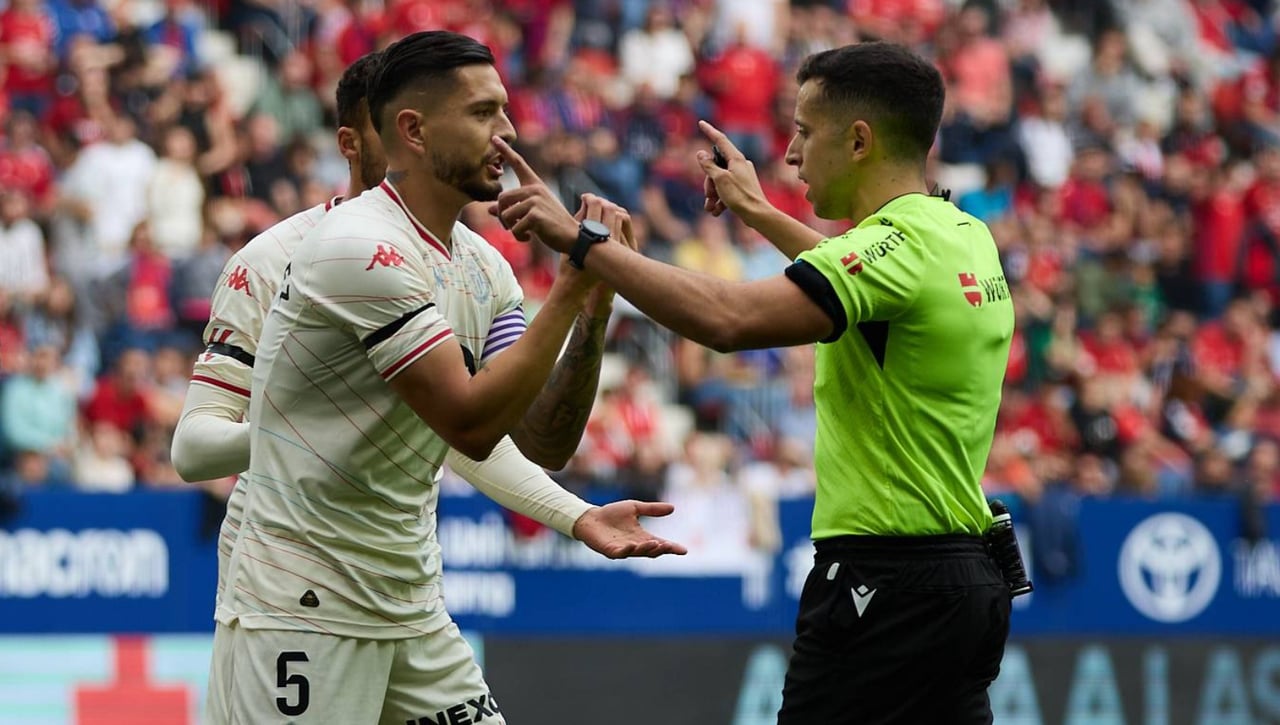 Javi Sánchez felicita a un Valladolid de descenso