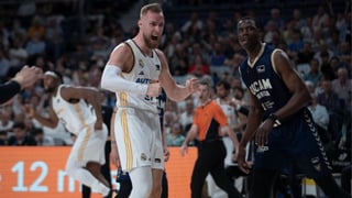 El Real Madrid golpea primero al UCAM para alzarse con el título (84-76)
