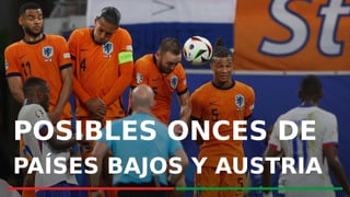 Países Bajos - Austria: Alineación posible de Koeman y Ragnick de la jornada 3 de la Eurocopa 2024