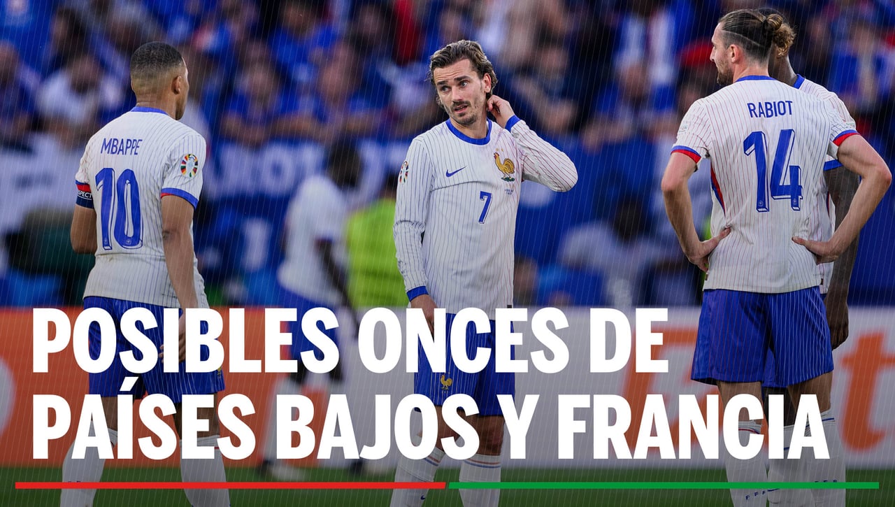 Países Bajos - Francia: Alineación posible de Koeman y Deschamps de la jornada 2 de la Eurocopa 2024