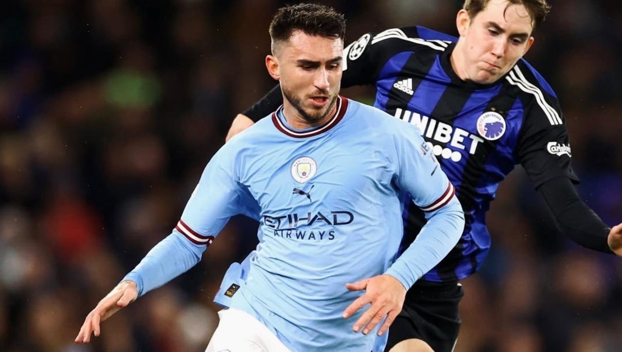 Laporte, defensa del Manchester City, y el acuerdo que le une al Almería