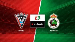 Mirandés - Racing Santander en directo: resultado del partido de hoy de LaLiga Hypermotion