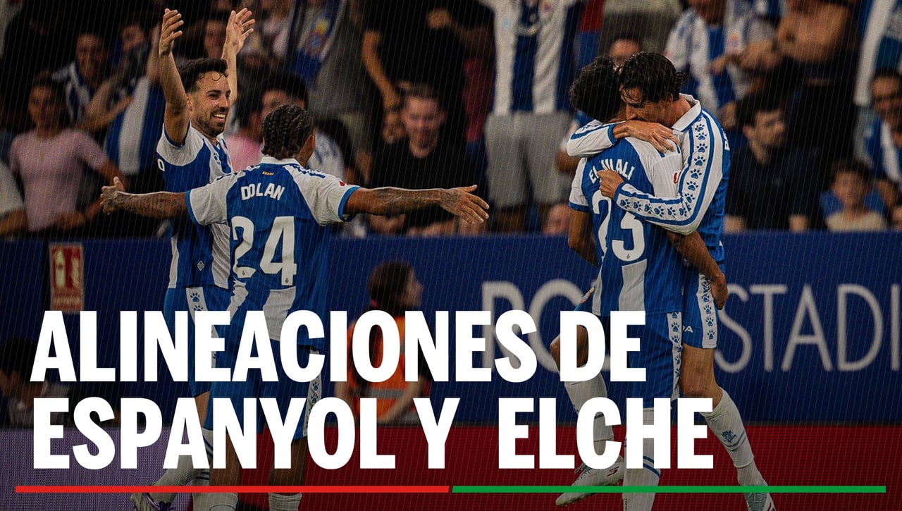 Alineaciones Espanyol - Elche: Alineación confirmada de Espanyol y Elche en el partido de la jornada 10 de LaLiga