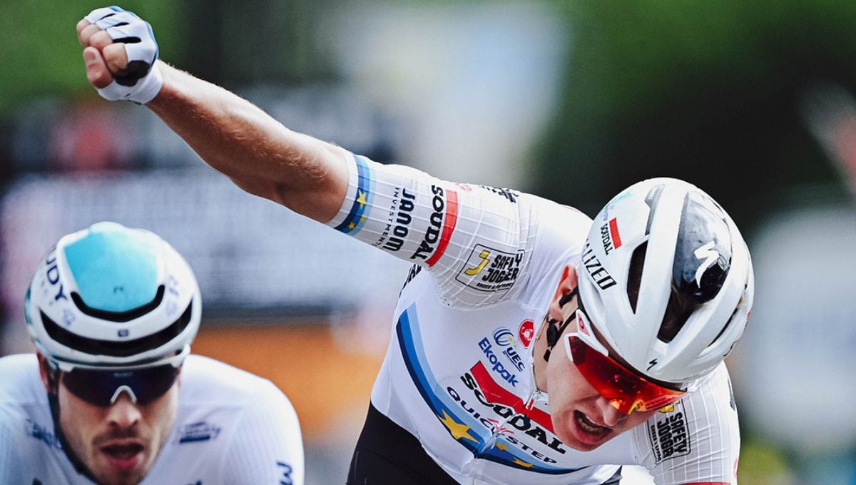 Tim Merlier sobrevive a las caídas finales