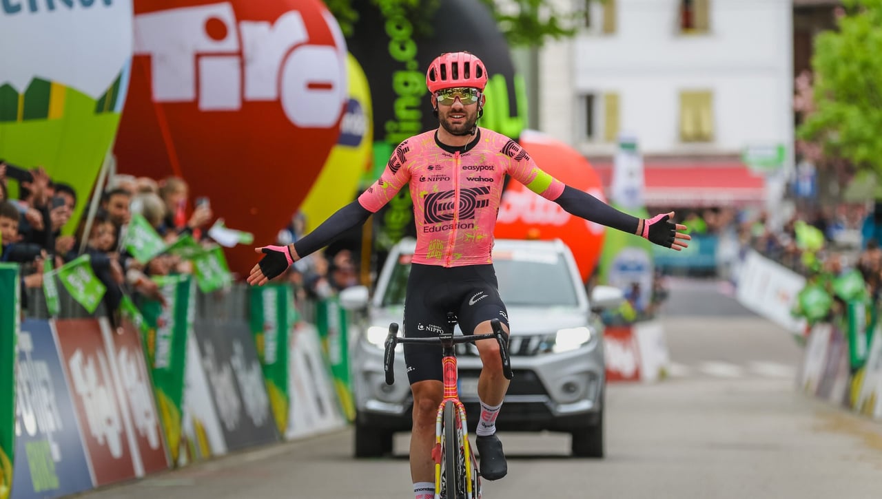 Juanpe López, a un paso del Tour de los Alpes