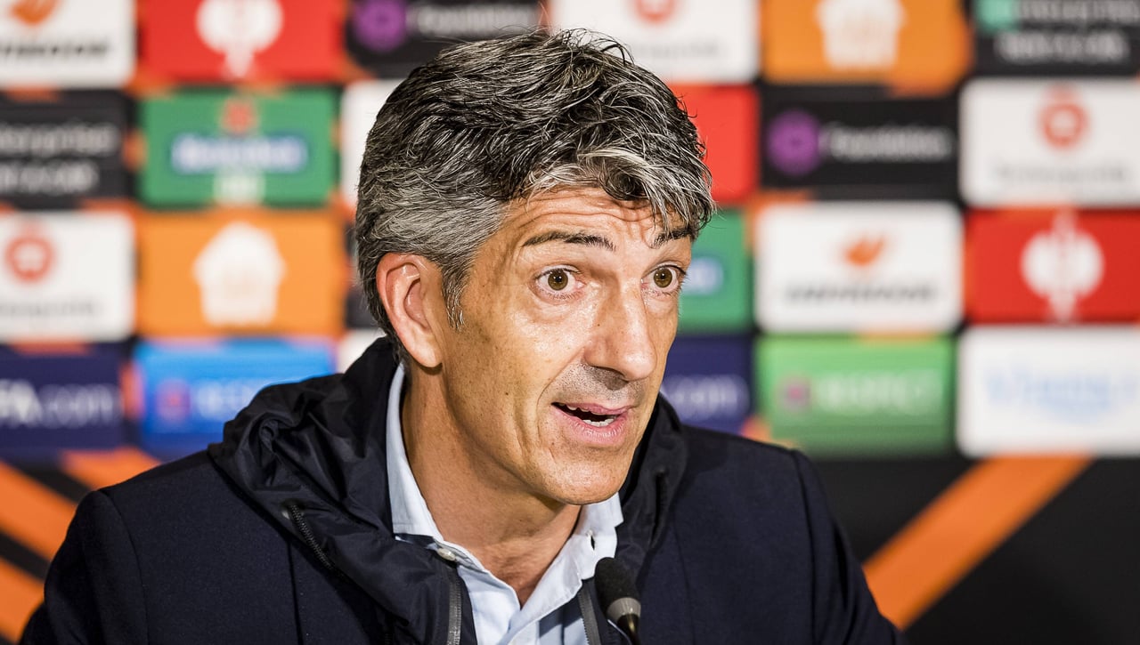 Imanol reivindica el papel de la Real Sociedad