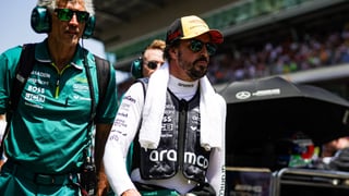 Problemas para Fernando Alonso en Aston Martin 