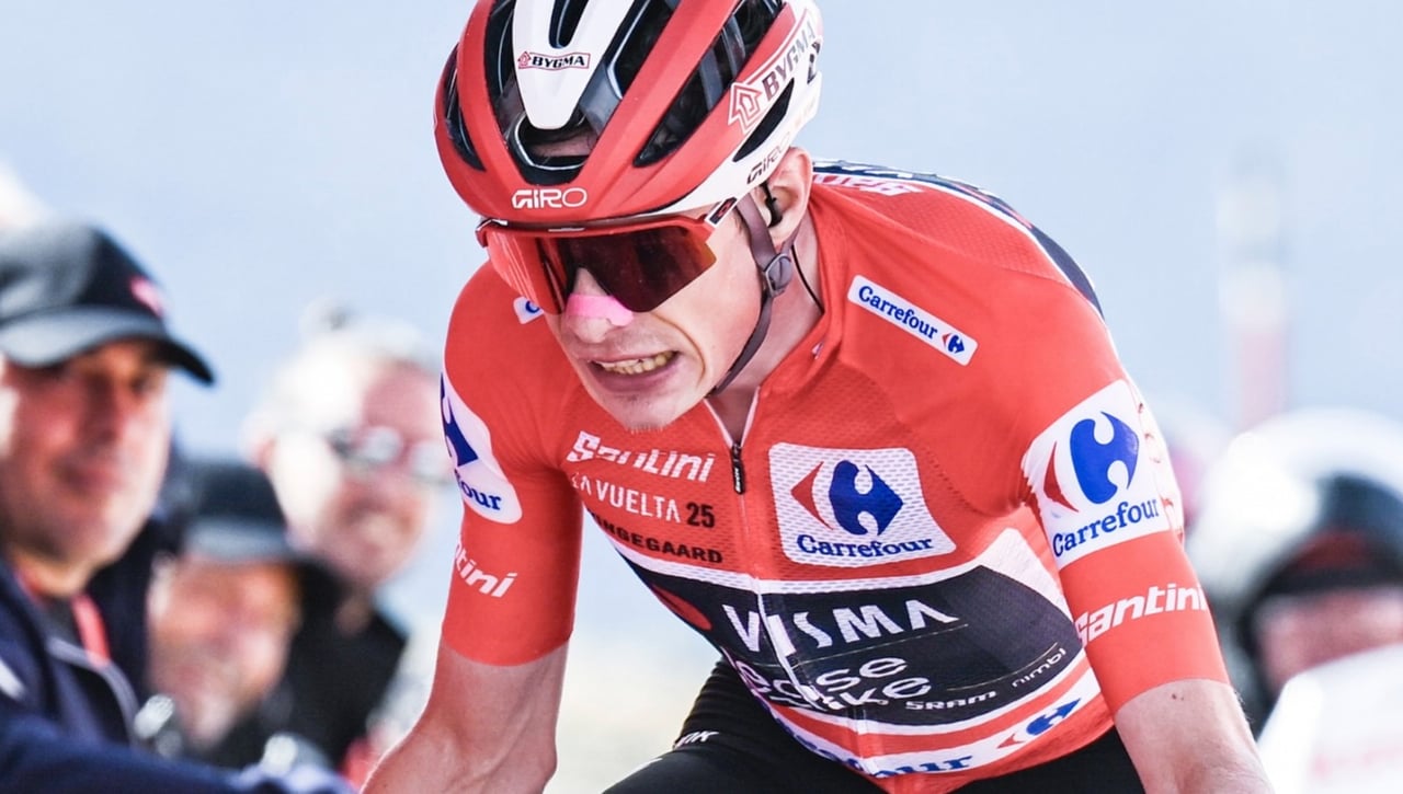 Jonas Vingegaard sufre una caída y el equipo Visma pide prudencia