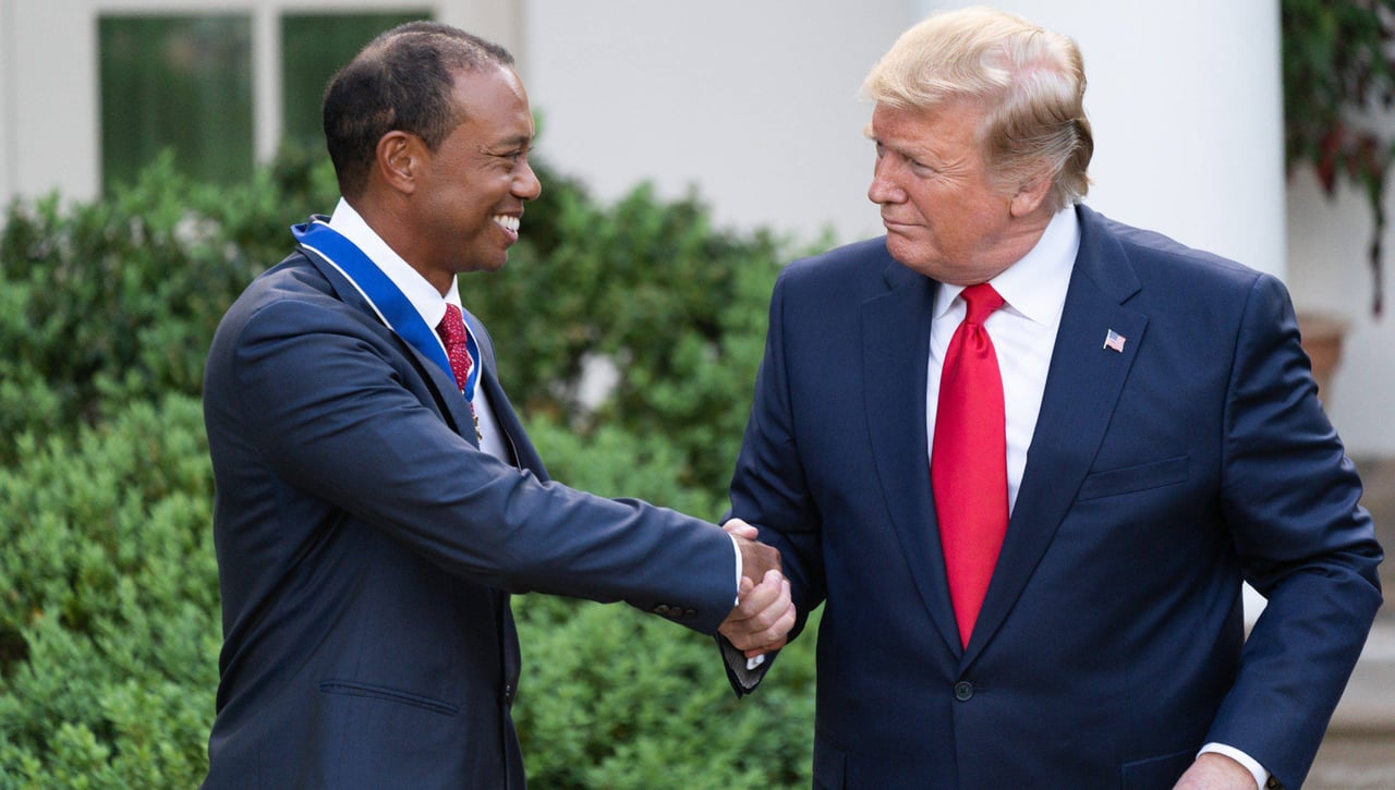 Tiger Woods confirma su relación con una ex Trump