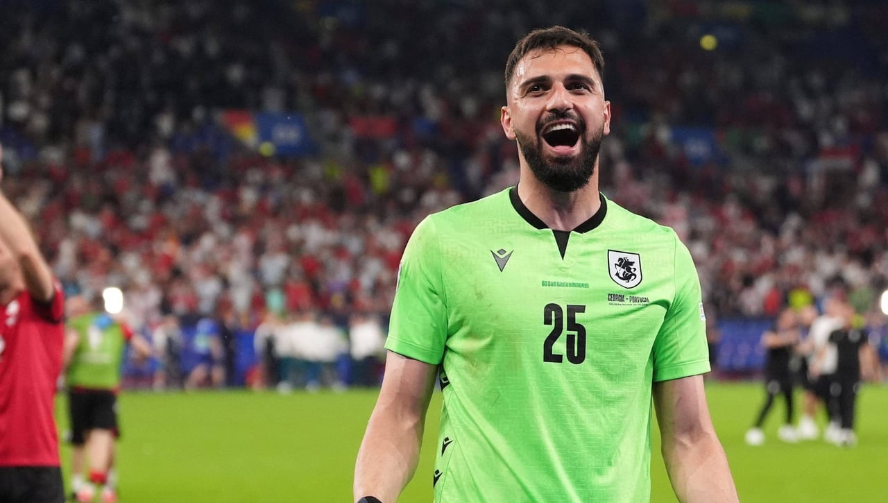 Los números de Mamardashvili lo confirman como el mejor guardameta de la Eurocopa