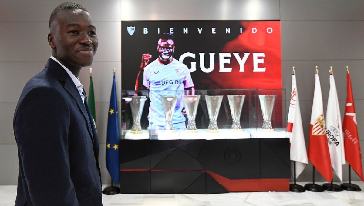 Pape Gueye habla de sus planes de futuro con el Sevilla: "No estaba contento en el OM" 