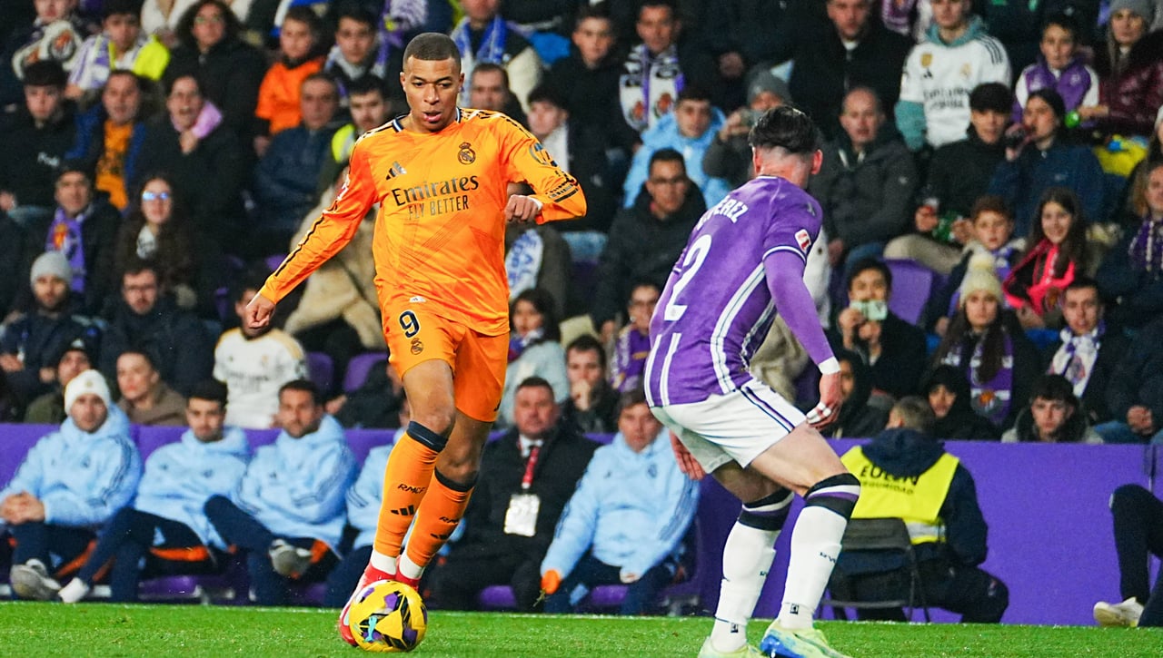 Valladolid 0-3 Real Madrid: El primer hat-trick de Mbappé