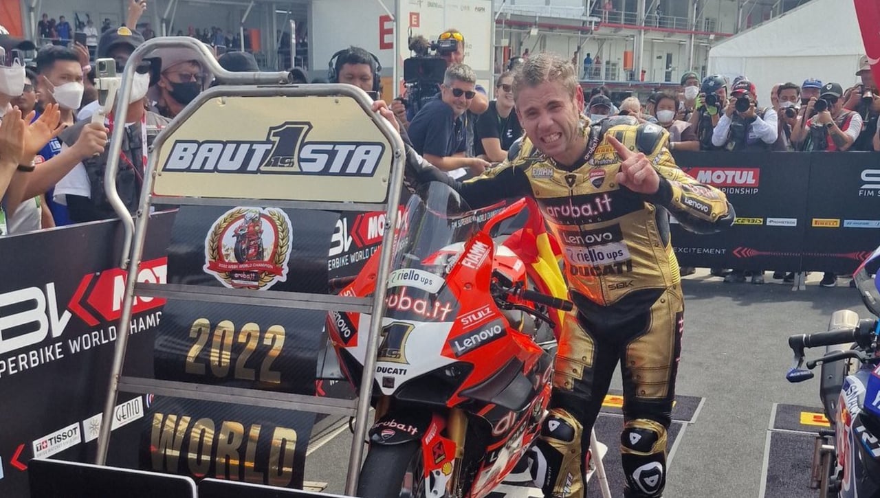 Álvaro Bautista, nuevo campeón del mundo de Superbike
