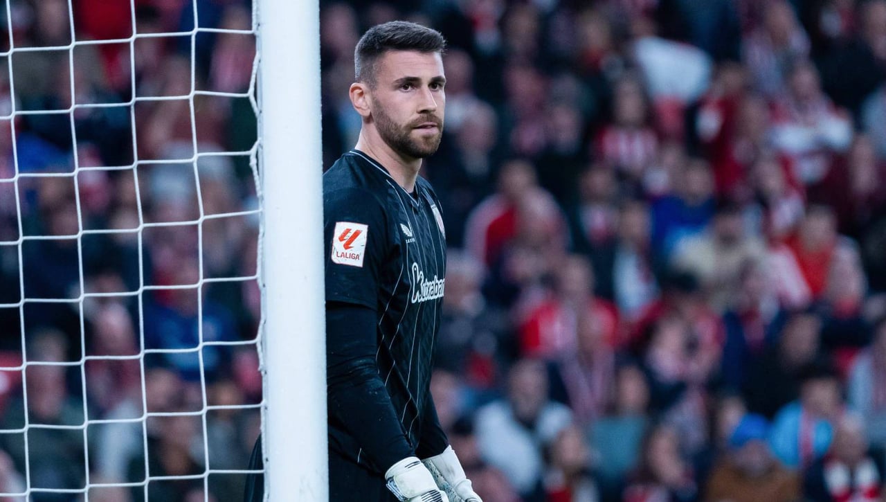 Unai Simón va a por Julen Guerrero