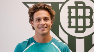 La expresiva celebración de Rodrigo Riquelme, nuevo fichaje del Betis