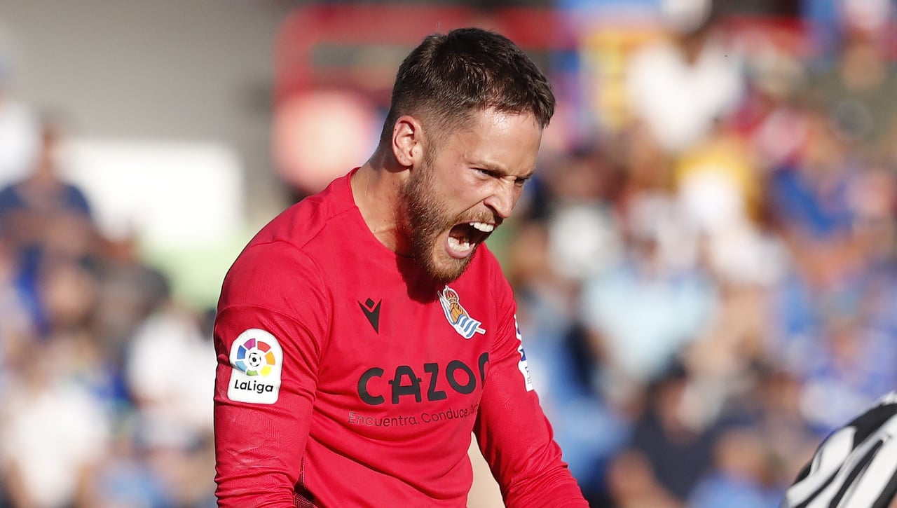 Álex Remiro, el mejor colocado