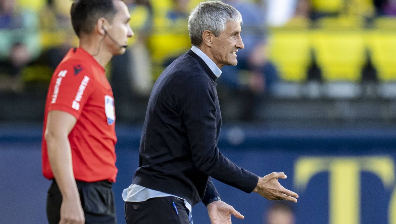 Setién y Lo Celso, tensión total