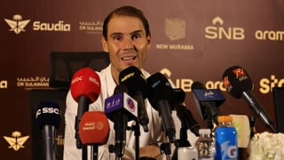 Rafa Nadal se lo comunica a David Ferrer desde Riad