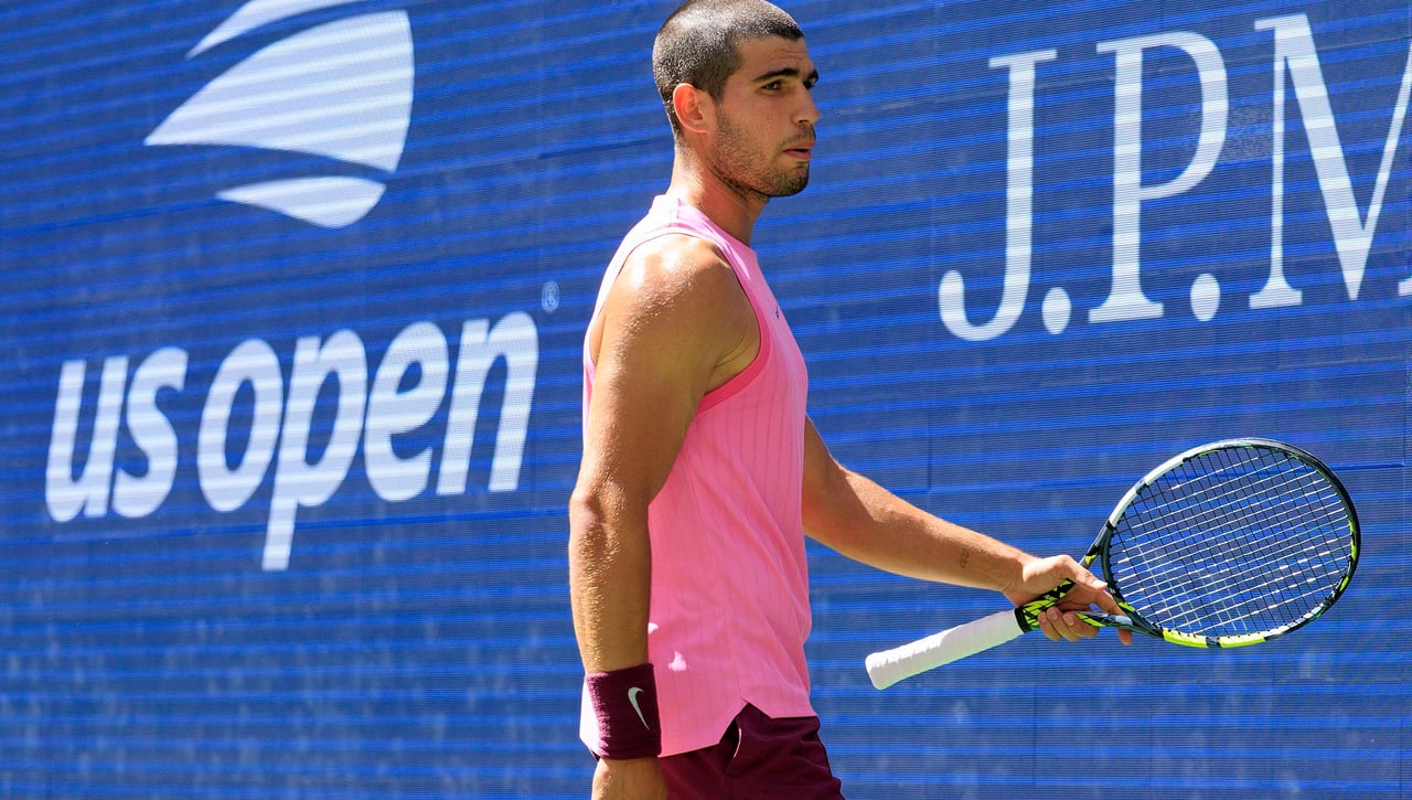 Alcaraz pone el US Open patas arriba