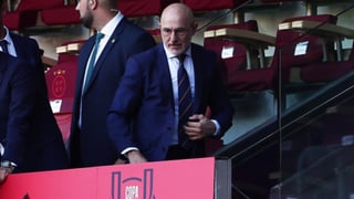 Luis de la Fuente no se corta con Vinicius Junior