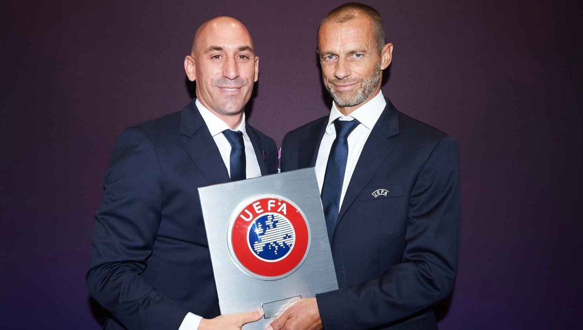 Ceferin y Rubiales seguirán en la UEFA