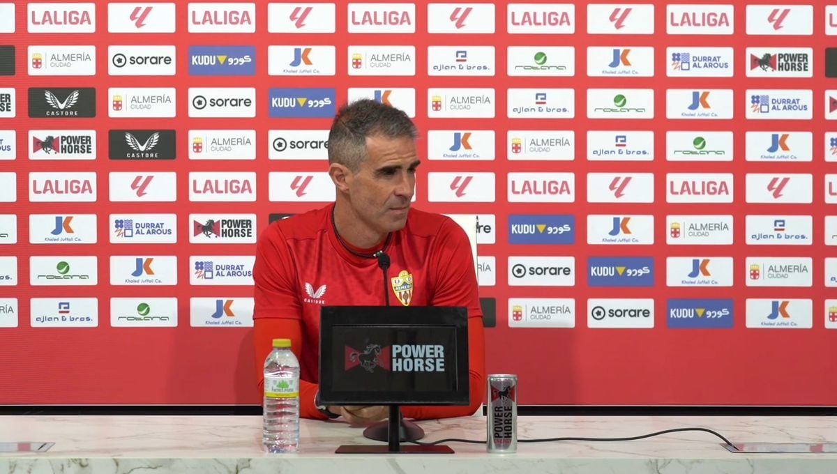 La afición del Almería le hace una petición a Gaizka Garitano