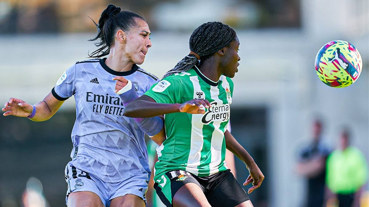 El Real Betis no deja de remar, pero termina hundiéndose ante el Real Madrid