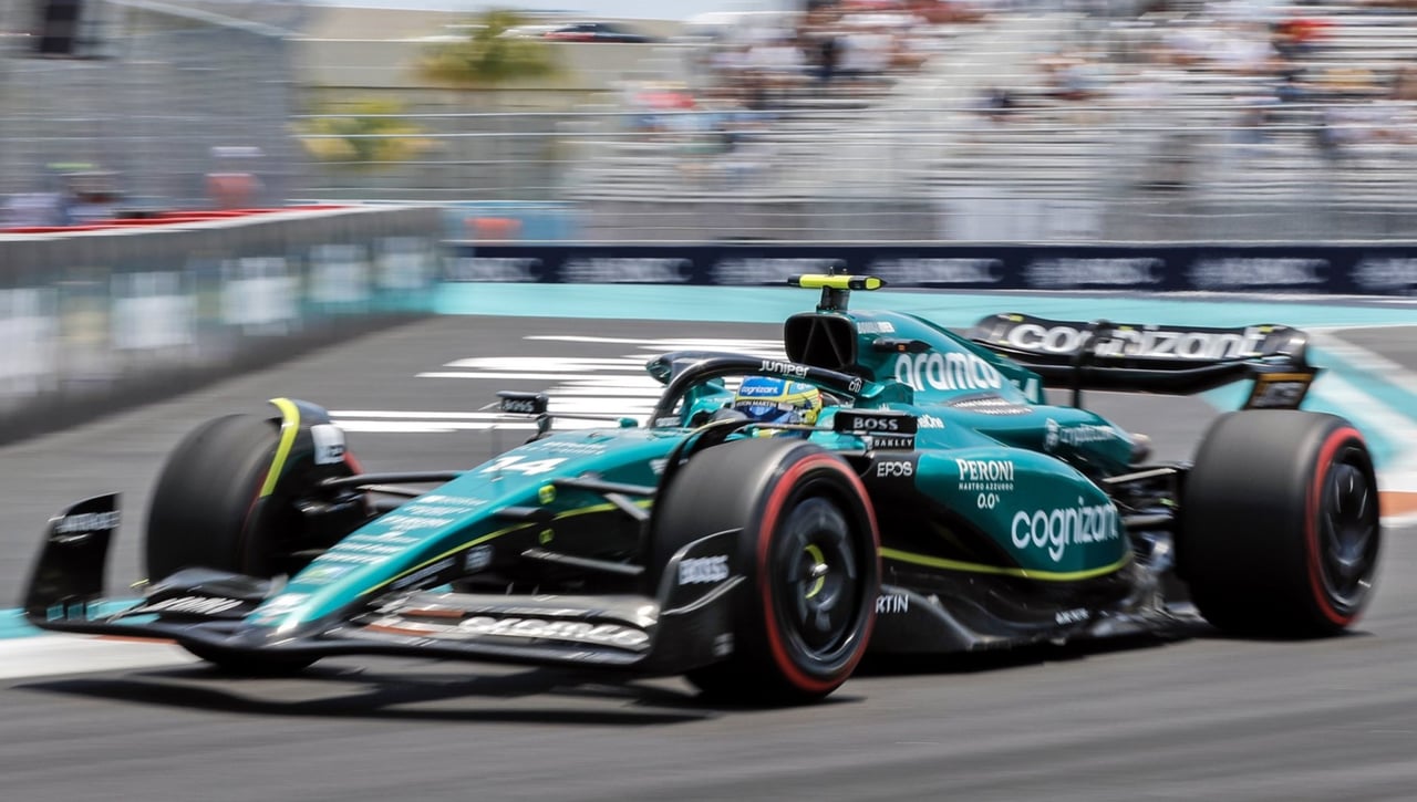 Las grandes evoluciones del Aston Martin de Fernando Alonso para el GP de Imola de F1