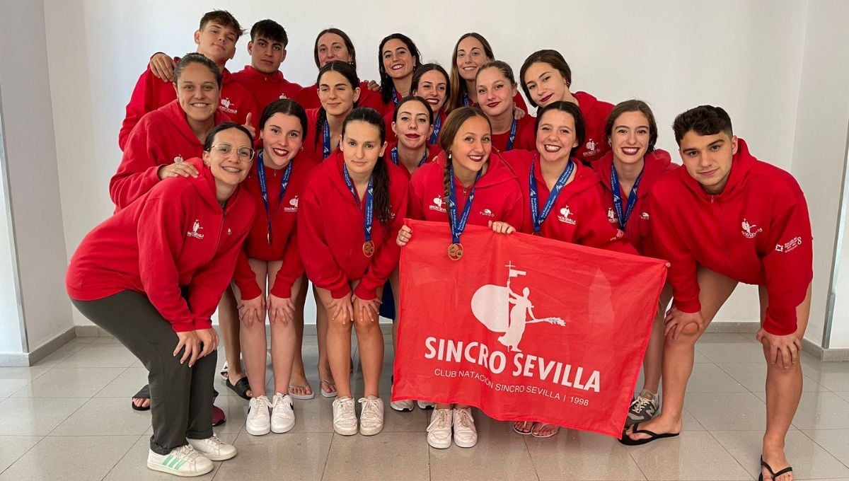 Sincro Sevilla brilla a nivel nacional con sendos subcampeonatos