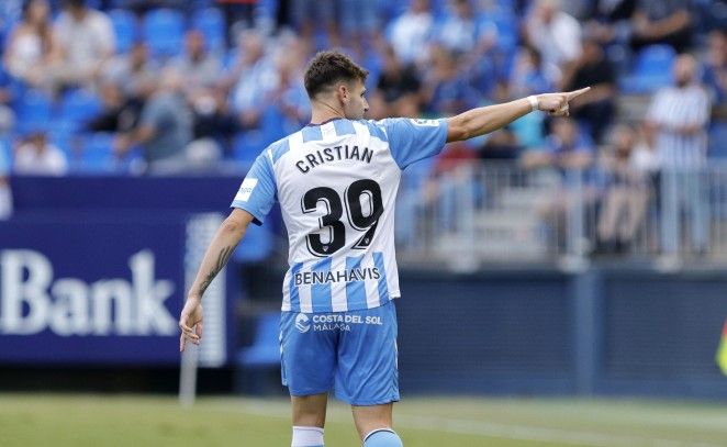 Cristian renueva con el Málaga 