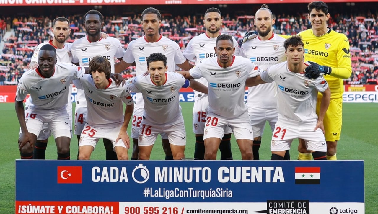 Las notas del Sevilla en su encuentro casero de LaLiga ante el Mallorca