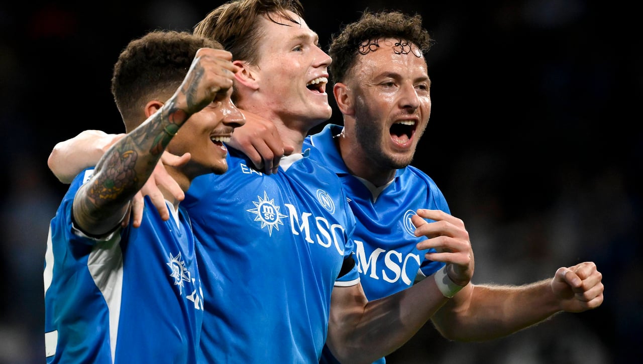 Así queda la clasificación de la Serie A, tras la victoria del Nápoles y la derrota del Inter de Milán