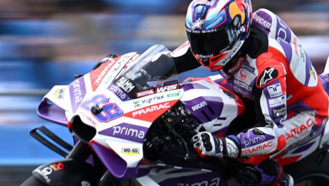 Jorge Martín se 'inmola' en el GP Australia por sus neumáticos