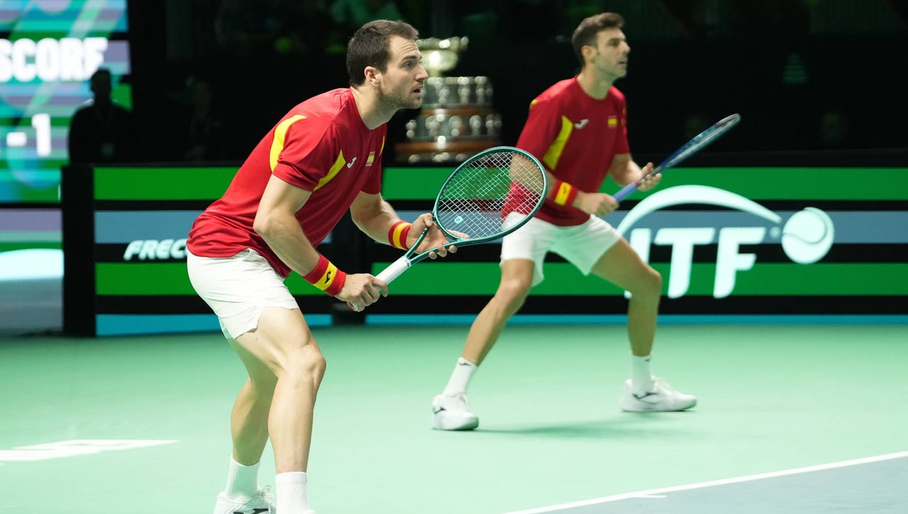 Copa Davis 2025 en directo | España - Alemania, resumen y resultado de la semifinal de la Copa Davis 2025 en directo