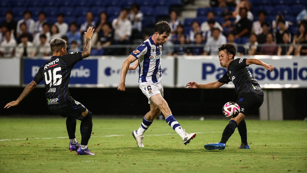 Gamba Osaka 0-1 Real Sociedad: Aritz hace de nueve en Japón