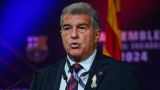 Laporta tiende puentes con la UEFA y defiende el partido del Barça en Miami