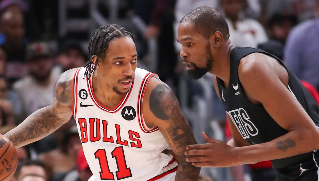 DeMar DeRozan por Kevin Durant