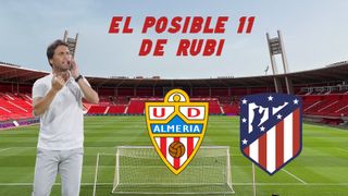 El posible once del Almería frente al Atlético de Madrid