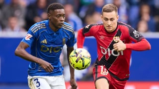 El Real Oviedo prepara el partido en Vallecas pendiente del regreso de Rahim