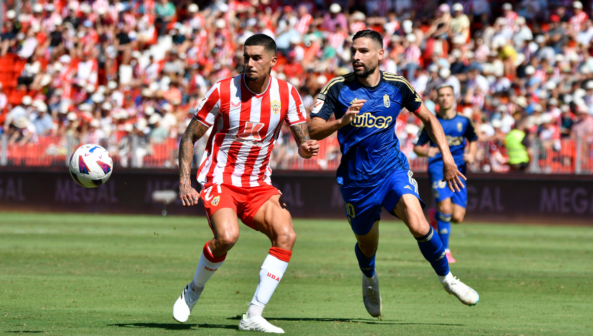 Granada - Almería: Horario y dónde ver en TV hoy el partido de LaLiga EA Sports