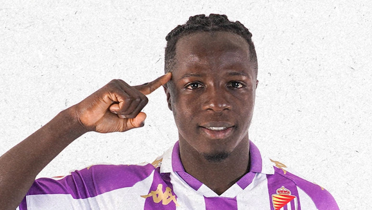 Amath Ndiaye no lo deja claro en el Valladolid