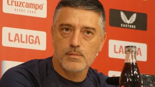 García Pimienta, en la previa ante Las Palmas: "Somos el Sevilla y tenemos que aspirar al máximo"
