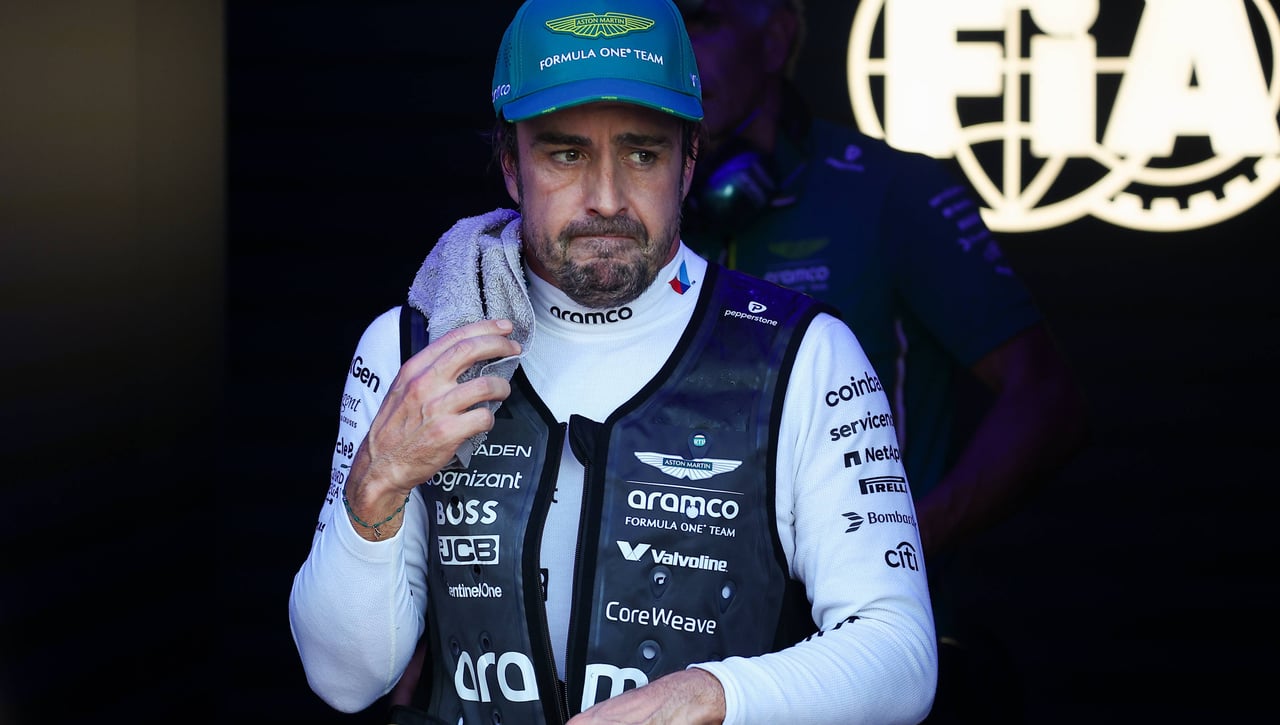 Aston Martin se cansa de la actitud de Fernando Alonso: "Si cada vez que no ganas eres demasiado autocrítico..."